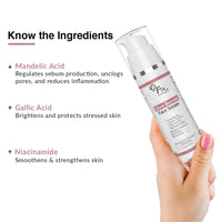 Fixderma 5% Niacinamide Serum Glow Booster Face serum with 6.5% Mandelic Acid & 0.5% Gallic Acid | Skin Brightening Serum | Face Serum for Men & Women - 30g