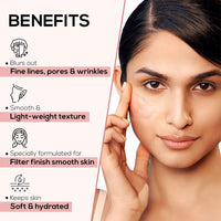 RENEE Bollywood Filter Face Primer 45 gm| for a Flawless & Smooth Skin| Blurs Fine Lines, Wrinkles & Pores Instantly| Hydrating, Lightweight & Non-sticky| Cruelty-free