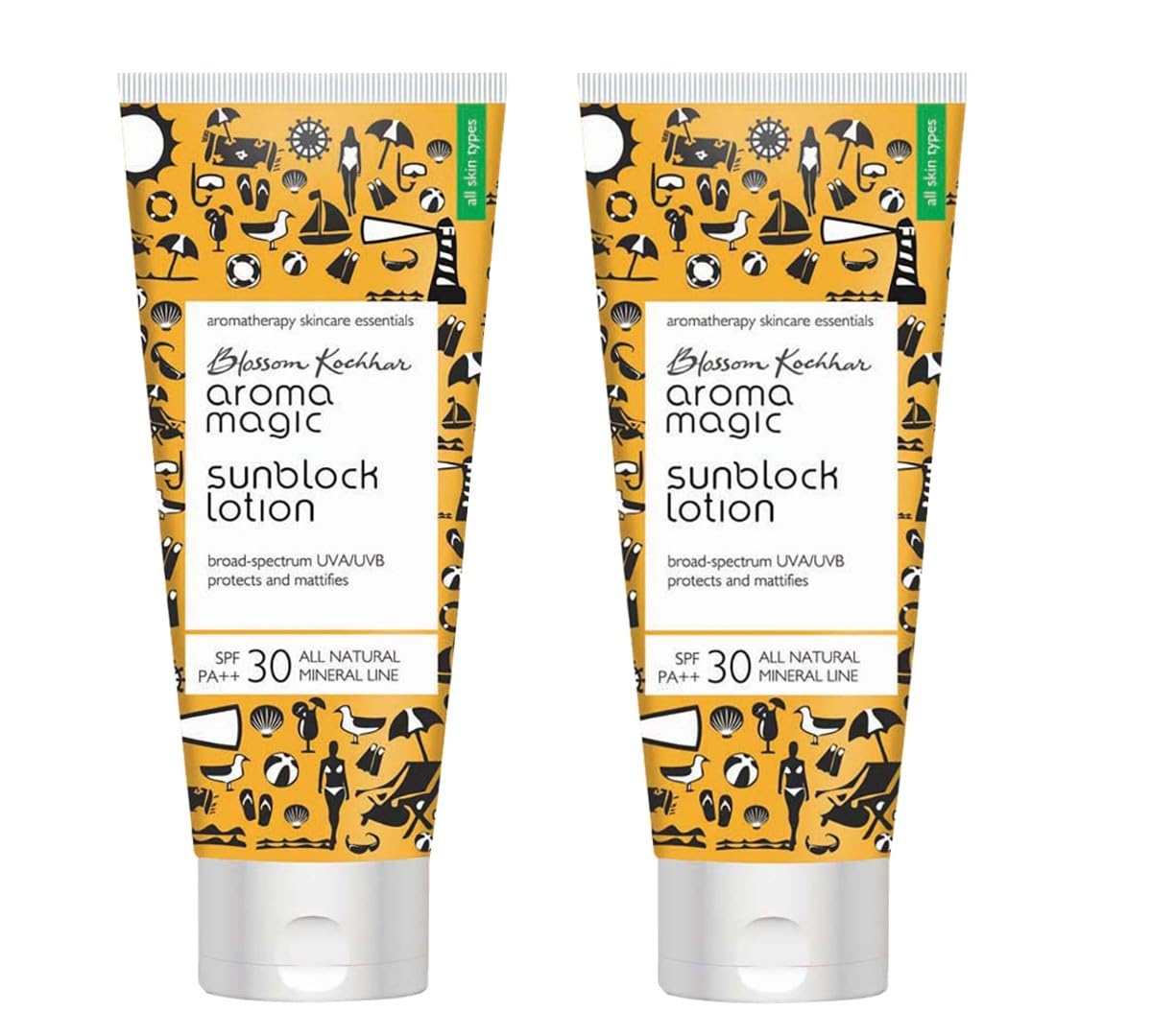 Aroma Magic Sunblock Lotion (SPF 30) - 50 ml Pack of 2
