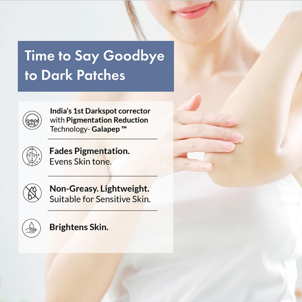 ThriveCo Dark Patches Corrector Cream| Dark Patches Removal | With Retinal &Niacinamide for Dark Neck, Underarms, Inner Thighs, Knuckles, Elbows & Knees. Men & Women | 100ml