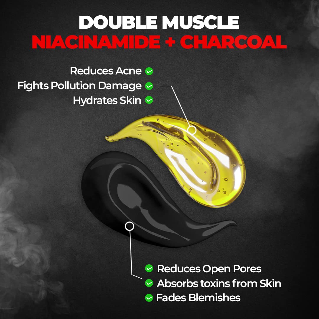 Beardo Charcoal 4-in-1 Giftset for Men | Complete Face & Body kit, pack of 4 (Facewash, Peel-off mask, Scrub, Soap) | Valentines day gift for husband | Gift for boyfriend | Gift for Men