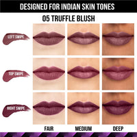 Staze 9To9 Triple Kiss Duo 3 In 1 Matte Lipstick|Truffle Blush + Scarlet Whisper|12 Hrs Long Lasting Transfer-Proof|Non-Drying Formula With Intense Color Payoff|Lightweight & Comfortable|7.6 G