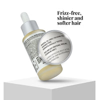 iCosmetiques Hair Serum for Dry & Frizzy Hair |Reduces Breakage |Keratin, Proline, B5 |Infused with Himalayan Glacial Water |Unisex Advance Care Formula |40ml