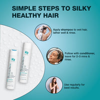 Beauty Garage Botoplex K9 Shampoo And Conditioner For Women | 300ml + 300ml Combo | Sulfate Phosphate Paraben Free Duo With Frizz Control | Shampoo And Conditioner For Color Maintenance