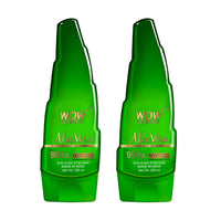 WOW Skin Science 99% Pure Aloe Vera Gel for Face, Skin & Hair - 250ml|Ultimate Gel For Glowing Skin|For Both Men and Women|Pack of 2