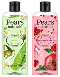 Pears Naturale Detoxifying Aloevera Bodywash, 250 Ml & Naturale Brightening Pomegranate Bodywash, 250 Ml