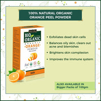 INDUS VALLEY Bio Organic Face Pack (Mulethi Powder, Sandalwood Face Pack, Orange Peel Powder and Multani Mitti Powder) Beauty Gift Set, (4 x 30 g)