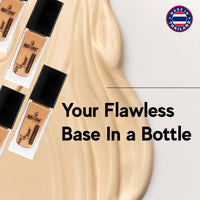 Recode Ace of Base Foundation 30ml | Shade 04 - Lodhiana | Luminious Matte Finish | Lightweight | Long-Lasting | Waterproof | High Coverage