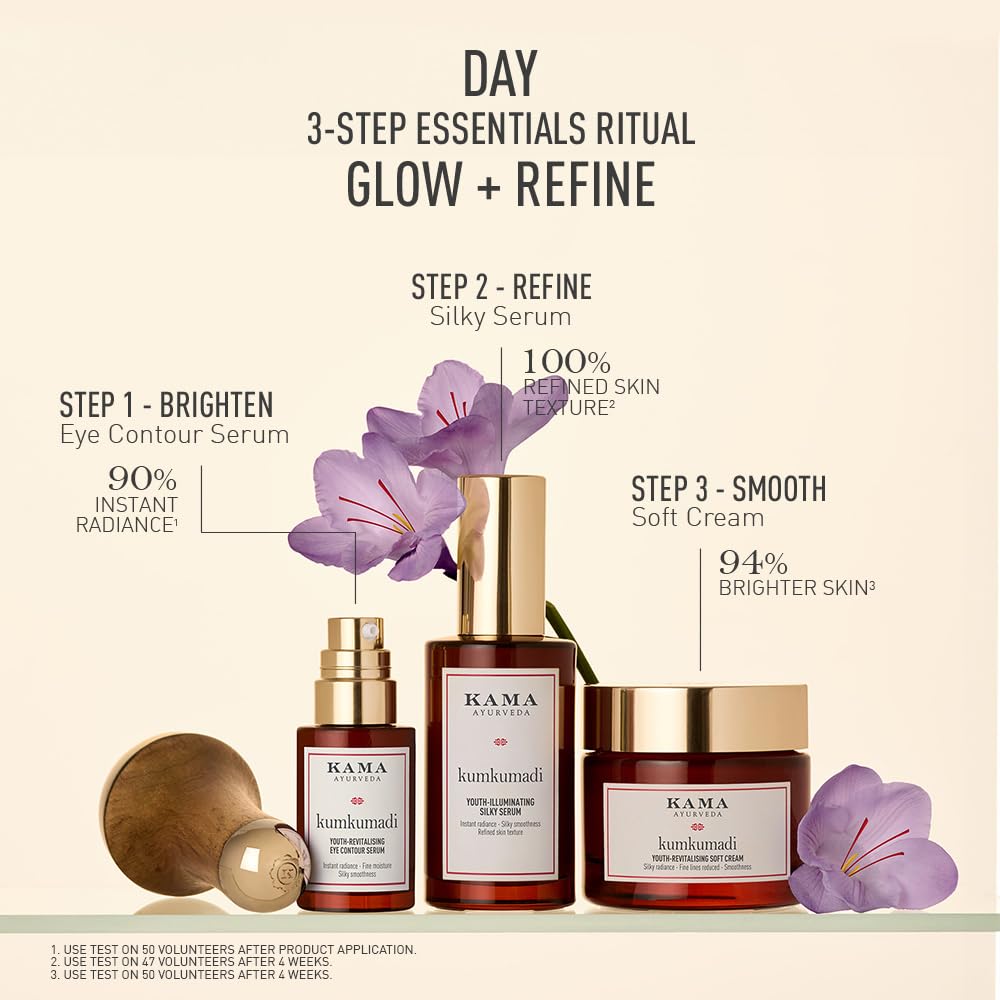 Kama Ayurveda Kumkumadi Youth-Revistalising Facial Oil | Rich in Vitamin A & C