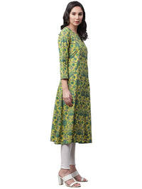 Vaamsi Women's  Cotton Regular Kurta
