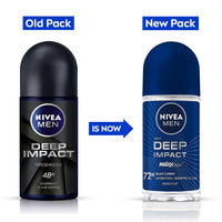 NIVEA MEN Deep Impact Freshness Deodorant Roll-on - For MEN, 50ml