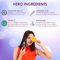 Iba Advanced Activs Youth Preserve Skin Glow Power Serum 30ml with Vitamin C Serum For Glowing Skin (15% Vitamin C Extracts) | Fades Dark Spots | For Uneven & Dull Skin | Quick Absorbing