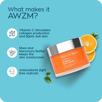 ZM Zayn & Myza Vitamin C Cream Combo, Day & Night Cream | Brightening Cream For Glowing skin | Revives dull skin | Fades pigmentation & dark spots | For all skin types | Pack of 2 (50g x 2)