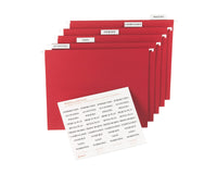 Avery Printable Tab Inserts for Hanging File Folders, 1/2