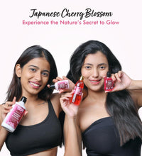 THE LOVE CO. Japanese Cherry Blossom Body Lotion | Hydrating Body Moisturizer for Dry Skin | Infused with Jojoba Oil, Shea Butter & Vitamin E | Floral Fragrance for Women & Men (50 Ml)