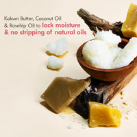 Nat Habit Brightening Milk-Rosehip & Detox Charcoal Butter Bath Soap With Cold Processed For Detoxification, Tan Removal & Skin Whitening (125g x 2, Combo)