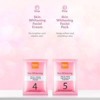 VLCC Skin Whitening Facial Kit - 25g X 3 (75g) (Pack of 3) | Pore Minimizing, Exfoliating and Brightening Skin | Helps Brighten Skin Tone | Even Complexion With Comfrey & Turmeric.