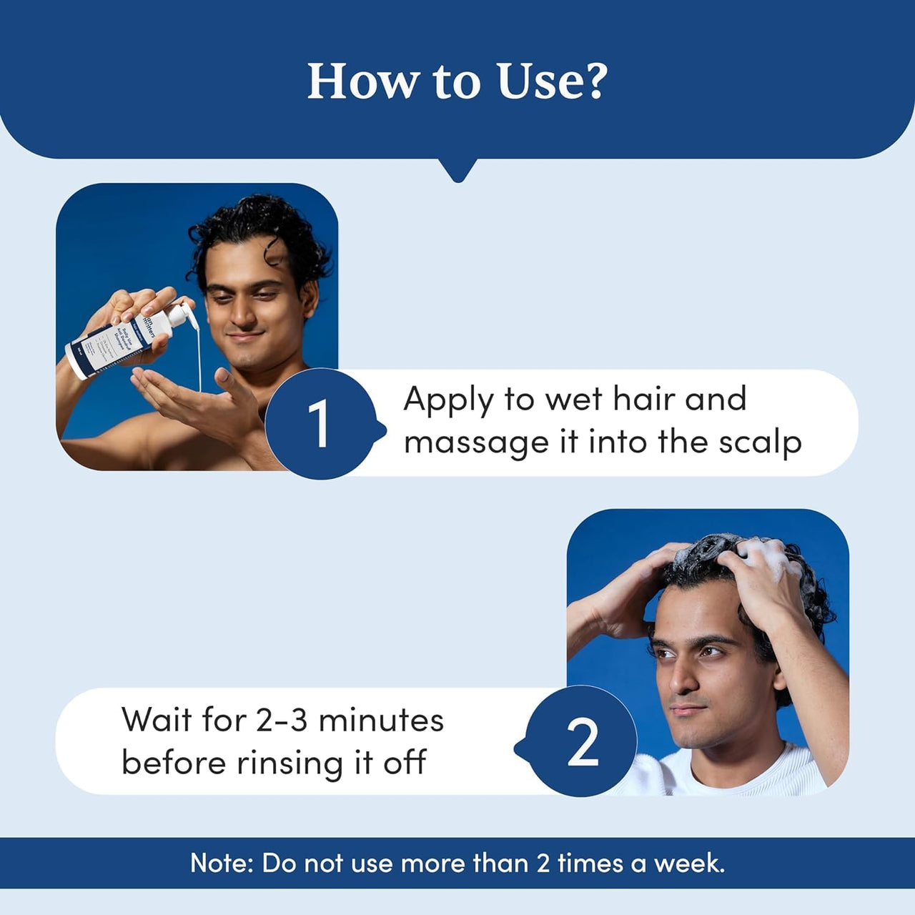 Man Matters Daily Use Anti Dandruff Shampoo (400ml) | pH 5.5 | Soothes Scalp Irritation, Reduces Dandruff & Flaking | With Zinc Pyrithione, Climbazole & Piroctone Olamine