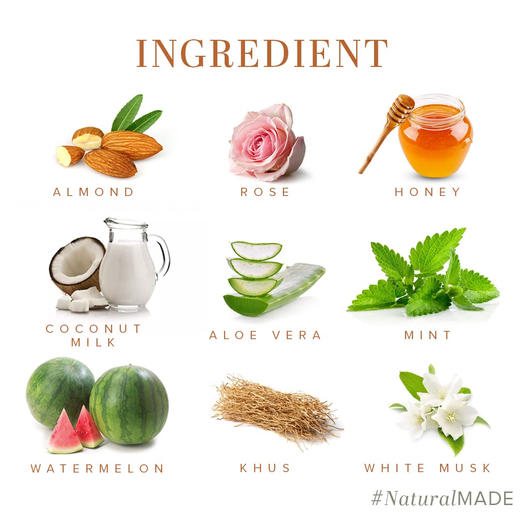 Khadi Natural Herbal Soap Gift Set | Handcrafted Essential Oil Soaps | Pure & Natural | Refreshing & Gentle Cleansing | Provides Naturally Glowing Skin- (Pack of 10)