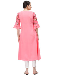 ALC Creation Women's  Crepe A-line Kurta