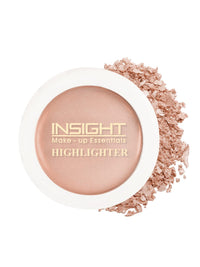 Insight Cosmetics Pro Powder Concealer Palette - Corrector, 15Gm & Cosmetics Glitter Makeup Highlighter, 3.5 Gm