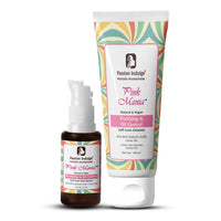 Passion Indulge Acne Control Kit for Oily Skin | Pink mania AHA-BHA Face cleanser & Face Serum