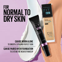 Maybelline New York Primer, Reduces Appearance of Pores, Long-lasting, Fit Me Dewy + Smooth Finish, Duo Pack, 30g