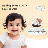 Mylo Baby Hair Oil 100 ml | Dermatologically Tested & Made Safe Certified | Promotes Hair Growth | Soothes dry scalp