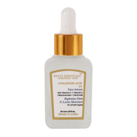 RYLLZ ESSENTIALS 2% Hyaluronic Acid Face Serum | with Ceramide, 5% Niacinamide, Aloe Vera, Vitamin E & Vitamin C | for Intense Hydration, Barrier Repair, Glowing Skin & Fine Lines | 30ml