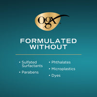 OGX Renewing + Argan Oil of Morocco Hydrating Growth Hair Shampoo to Help Moisturize, Soften & Strengthen Hair Paraben Sulfate Free 385 ml