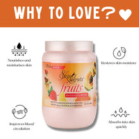 Skin Secrets Fruit Facial Massage Cream with Orange & Papaya Extract| Paraben Free, Cruelty Free & Vegan (800gm)