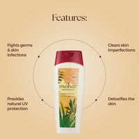 Moha: Herbal Shower Gel & Moisturizing Lotion Combo For Face & Body– Soft, Supple & Healthy Moisturized Skin | Unisex - 200 ml Each