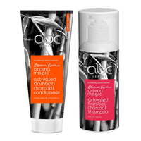 Aroma Magic Activated Bamboo Charcoal Combo |Shampoo- 200ml + Conditioner- 200gm | For Detoxify Scalp & frizz free hair| Pack Of 2