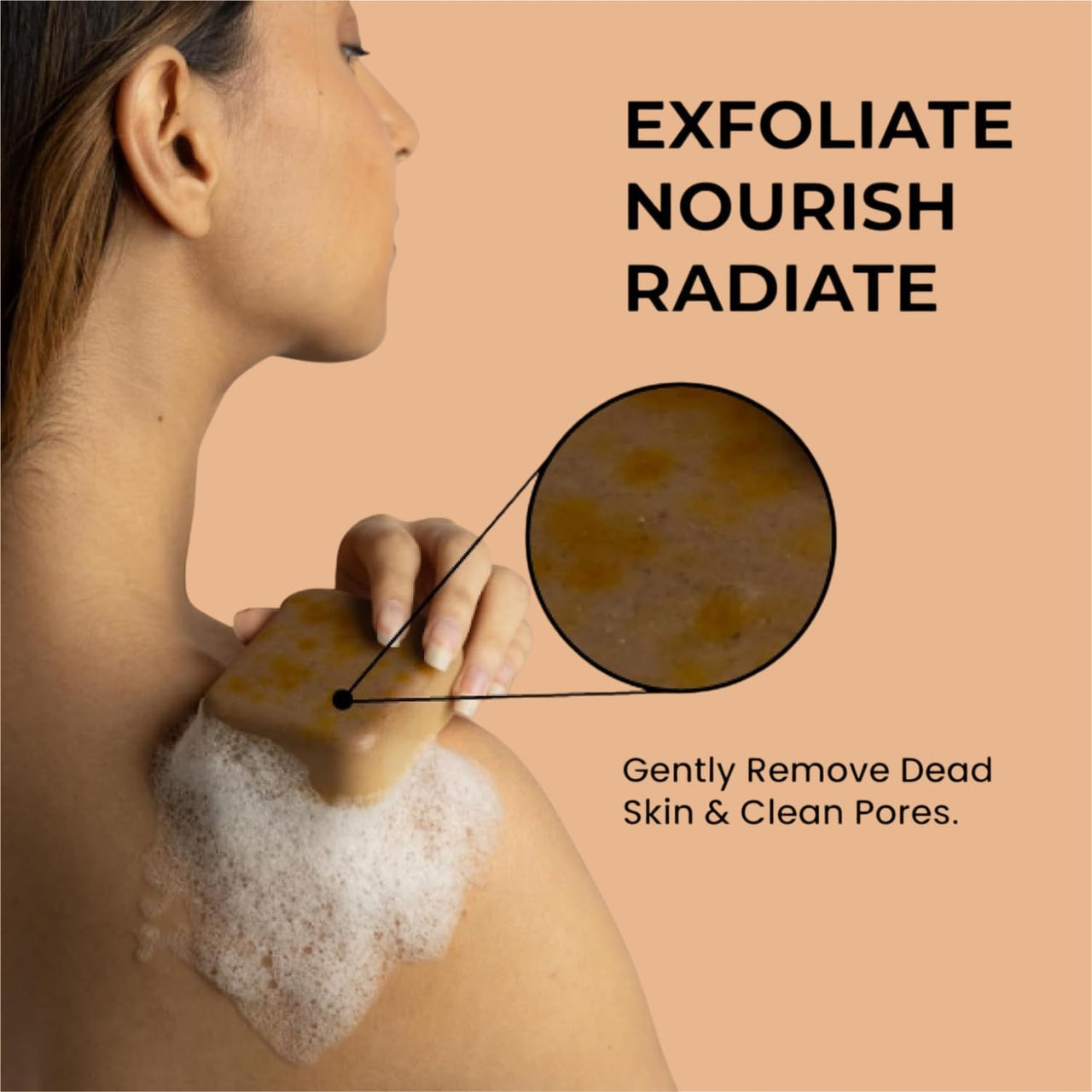 Bendist Export® Hamare Ghar Ka Soaps Sandalwood & Saffron Magic Soaps For Bath | Paraben Free | Chandan & Kesar Bath Soap | Handmade Soap For Glowing | Skin Brightening For Men & Women (100 Gms Pack Of 3)