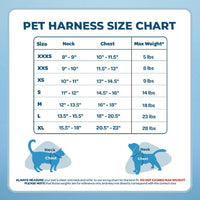 Voyager Step-in Air Dog Harness - All Weather Mesh Step in Vest Harness for Small and Medium Dogs and Cats by Best Pet Supplies - Harness (Blue), XS (Chest: 13-14.5