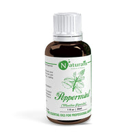 Naturalis Peppermint Essential Oil - Pure Therapeutic Grade Peppermint Oil For Hair, Skin Care, Steaming, Diffuser & Aromatherapy - Soothing Relief - 30Ml
