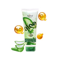 Raissa 4D Hyaluronic Acid Gel | 100% Pure Aloe Vera Gel 100g | Infused with 4D Hyaluronic Acid, Niacinamide & D-Panthenol | For Face, for Body & for Hair |
