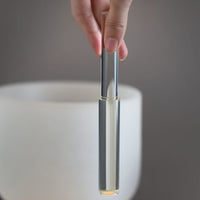 TOPFUND Quartz Rubber Mallet for Crystal Singing Bowl Sound Healing Singing Bowl Mallet Quartz Mallet