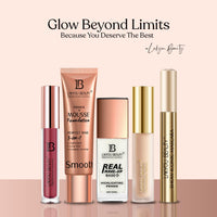 Lakyou Beauty Real Makeup Base | Highlighting Primer | Hydrating and Illuminating | 30ml | (Pink Tint, 30ml)