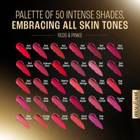 Lakmé Forever Matte Liquid Lip, 16Hr Lipstick, Lightweight & Transferproof - Red Wine, 5.6Ml