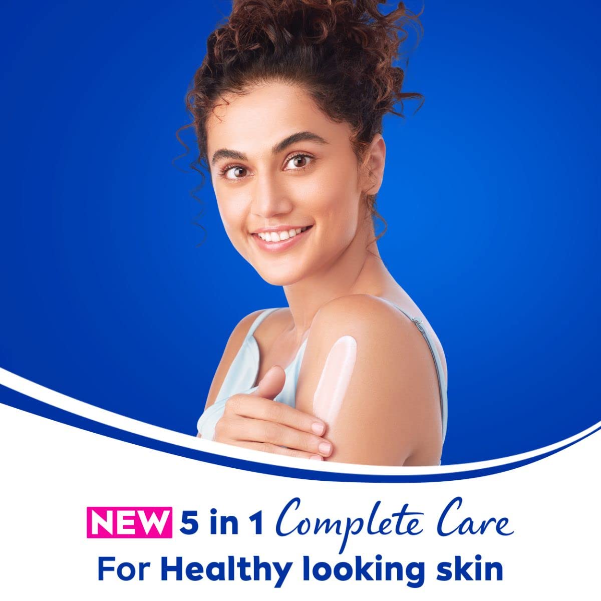NIVEA Shea Smooth 200ml Body Lotion | 48 H Moisturization | With Deep Moisture Serum & Shea Butter | Non Greasy & Healthy Looking Skin |For Dry Skin