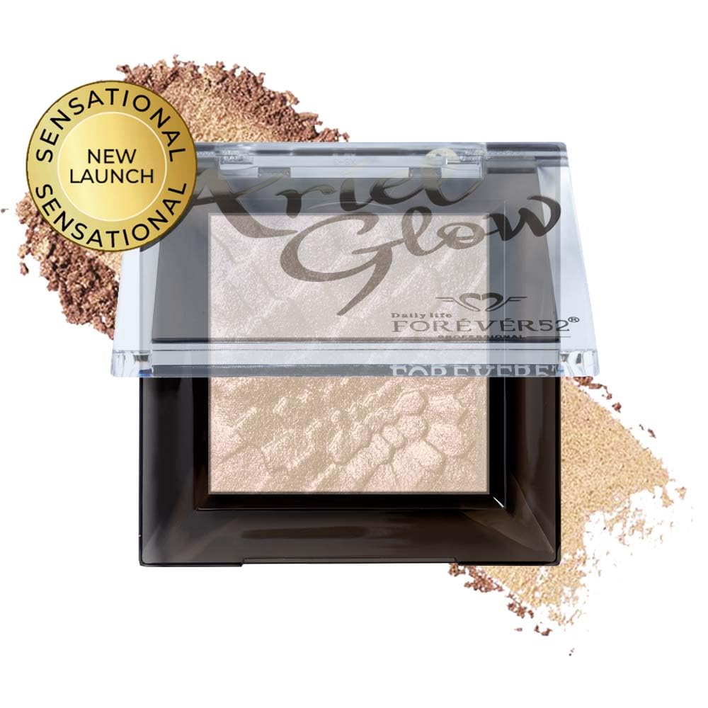 Daily Life Forever52 Sensational Ariel Glow Highlighter | Illuminating Smooth Glow | Waterproof & Long-Lasting | Lightweight Formula | Multi-Dimensional Radiance for All Skin Tones (Scuba, 6g)
