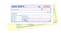 Adams Money and Rent Receipt Book, 2-Part, Carbonless, 2.75 x 7.19 Inch, 50 Sets, White and Canary (DC2701)