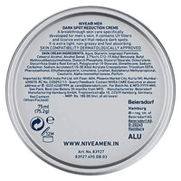 NIVEA MEN Dark Spot Reduction Creme for Face , 75ml