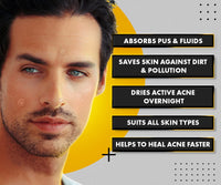 UrbanGabru Acne Pimple Patch - 72 Invisible Facial Stickers | Active Acne Absorbing Patch | Reduces Pimple Overnight | Reduces Excess Oil | For All Skin Types