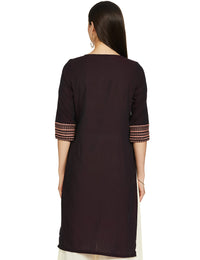 Aurelia Women's  Cotton Regular Kurta