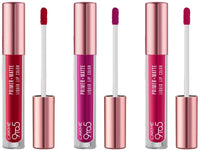 Lakmé 9to5 Primer + Matte Liquid Lip Color - Passion Berry, Power Pink, Vivid Crimson