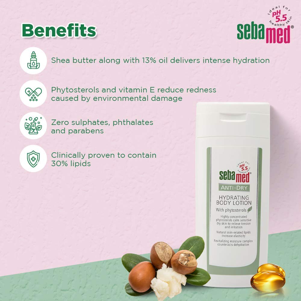 SebaMed Anti-Dry Hydrating Body Lotion, 200ml
