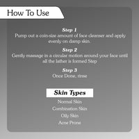 BAKE 5% Activated Charcoal Face Wash with Mint & Ashwagandha | Deep Pore Cleansing Face Cleanser | For Oily, Combination & Acne Prone Skin | 100ml