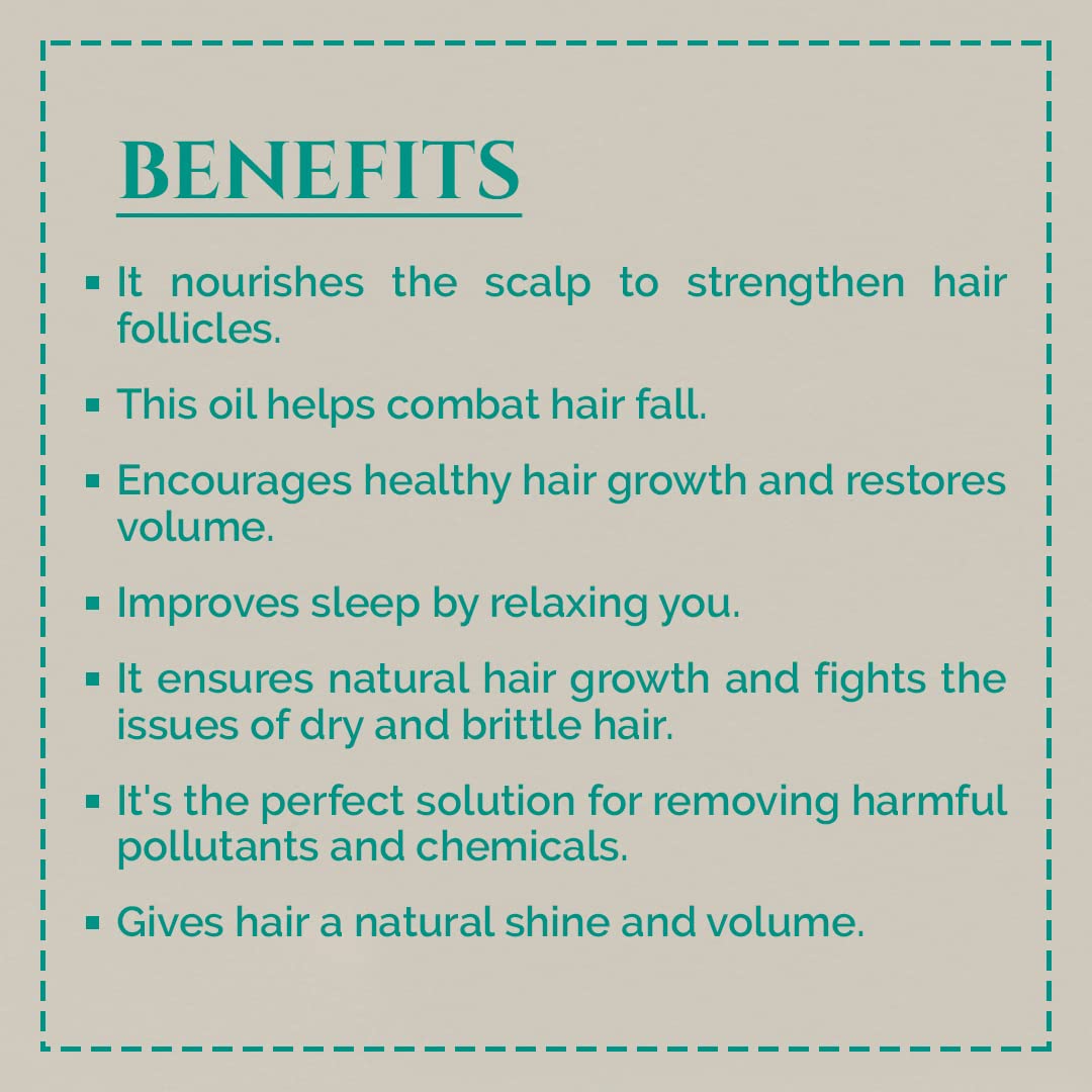 Ashpveda Japapatti & Brahmi Head Massage Oil | Essential Ayurvedic Herb Enriched Oils for Headache Relaxation & Stress | Natural Hair Growth & Shine, (30 ml)